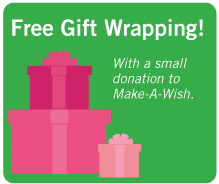 Free Gift Wrapping at Castle Toys and Games!
